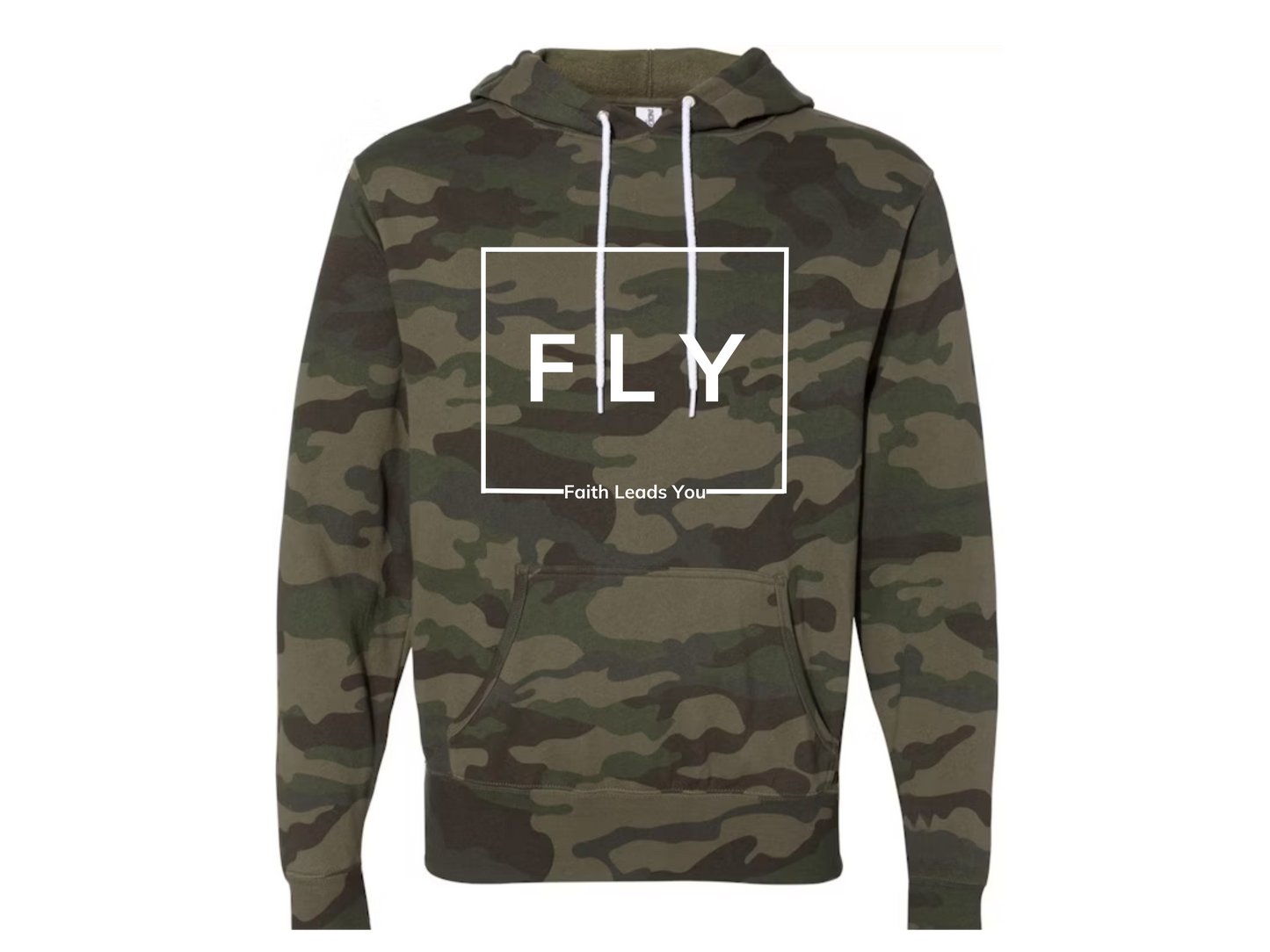 FLY Camouflage Hoodie Sweater