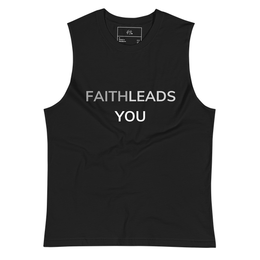 FLY Men's Faith Leads You Muscle Tank