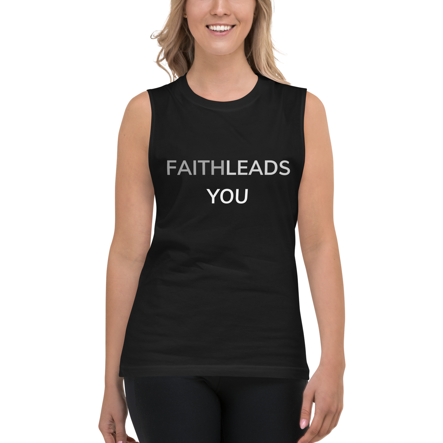 FLY Women's Faith Leads You Muscle Tank